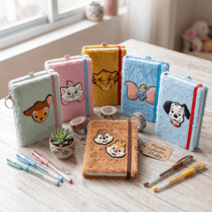 Caderno Mini Fluffy Disney Clássicos  80mm x 110mm - DAC