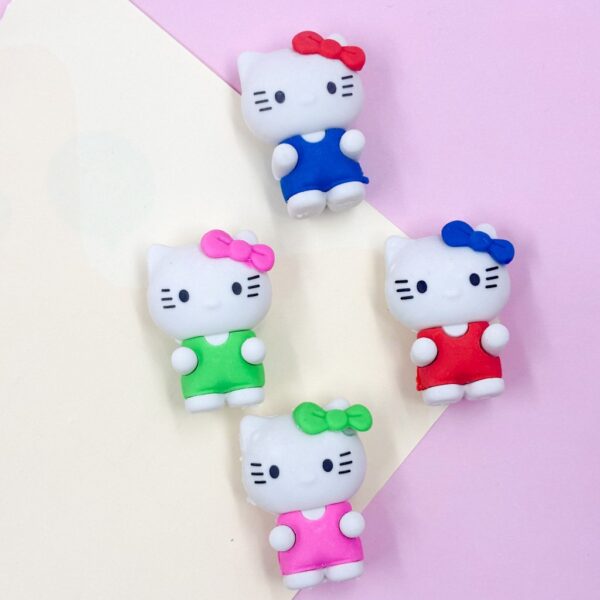 Borracha Fofa 3D Hello Kitty - CX 48 UND