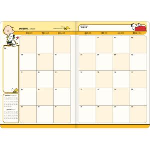 Planner Agenda Grampeado 17,8 x 25,4 cm SNOOPY - TILIBRA - UND