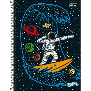 Caderno Universitário Espiral 1 M 80 fls Spice Masculino - TILIBRA - UND
