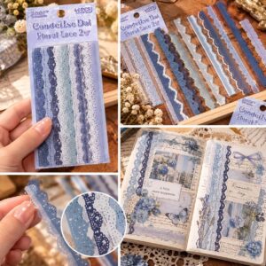Kit Adesivo Fita Encanto em Renda 40 Und 1,3x15cm - UNISO - UND