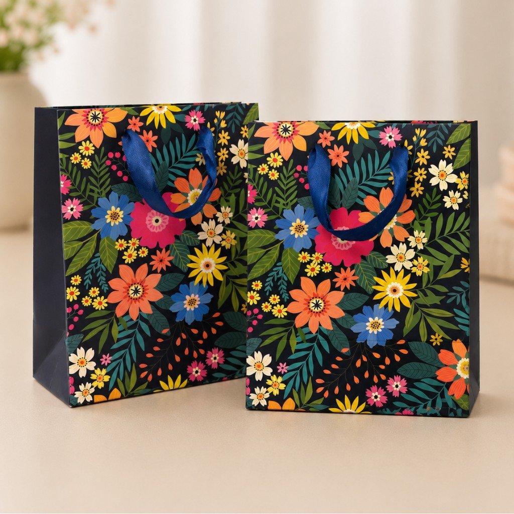 Embalagem Sacola P/ Presente Florida P 18x23x10cm - KAZ - UND
