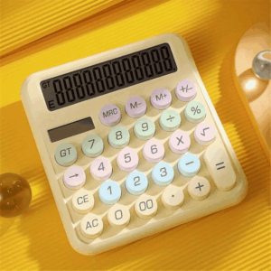 Calculadora de Mesa Vintage c/ Fonte Interna + Visor Luz