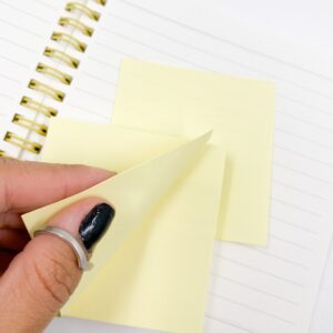 Bloco de Notas Adesivado Amarelo 76x76mm