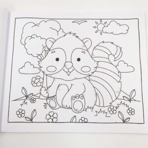 Livro de Colorir Fluffy Animals - CIRANDA - UND