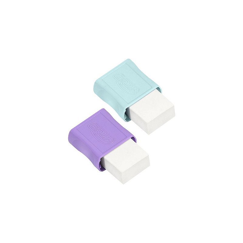 Borracha Pastel c/ Capa Plástica - BRW - POTE 24 UND