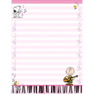 Caderno Colado Papel de Carta SNOOPY 48 Fls - TILIBRA - UND