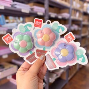 Mini Estilete Flor Color  Sortido - TOKYO DESIGN - CX 24 UND