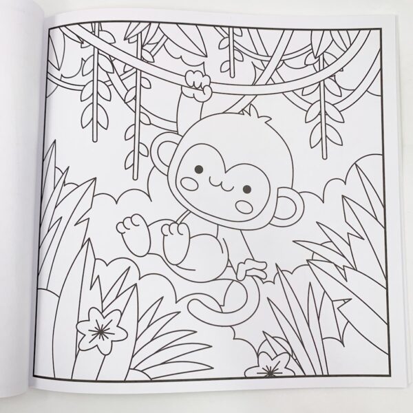 KIT Livro de Colorir Jungle Buddies - CIRANDA + 10 CANETAS TOUCH