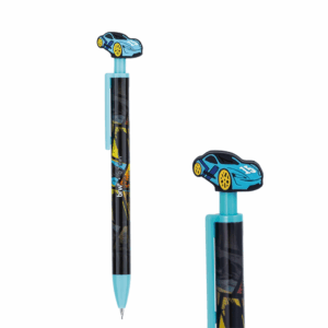 Lapiseira Plástica Divertida Race Carros 0,7mm BRW - KIT 4 UND