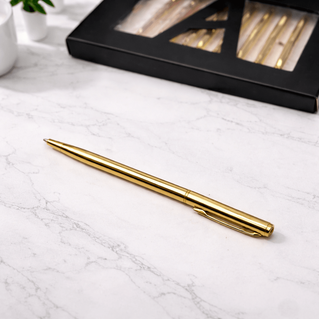 Caneta Metálica 1.0mm LUXO Office - IMPORTADO - UND