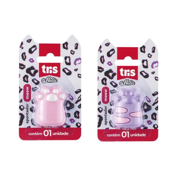 Apontador Holic Pets Tris - Blister 1 Und