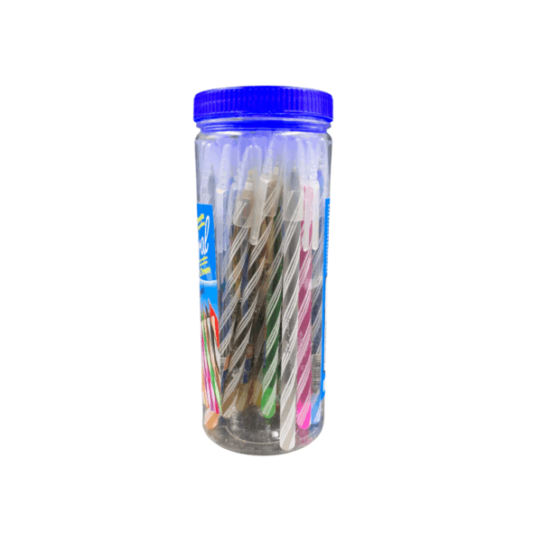 Caneta Esferográfica 0.7mm Espiral 10 Cores KAZ - POTE 30 UND
