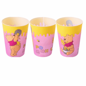 Copo Ursinho Pooh e Amigos Sortido 320 ml - PLASÚTIL - UND