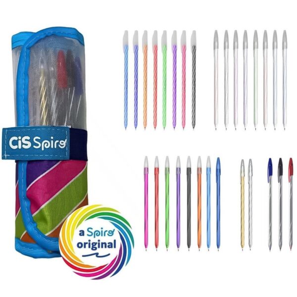 Estojo Rollerset CIS Spiro - Estojo c/ 29 UND