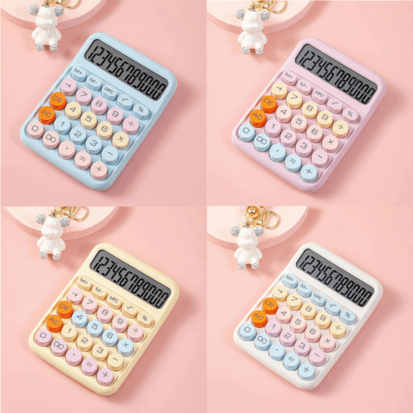 Calculadora de Mesa Vintage 12 Dígitos