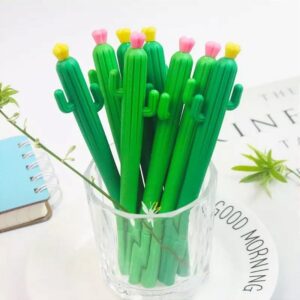 Caneta Fofa Cactus Mandacaru - PACOTE 6 UND