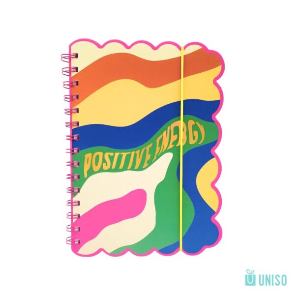 Caderno Espiral A5 POSITIVE 14,5x21cm - UNISO - UND