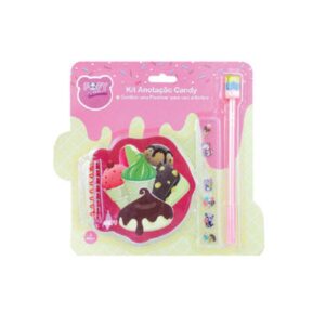 KIT Anotação Candy 3 Peças - FOFY - BLISTER