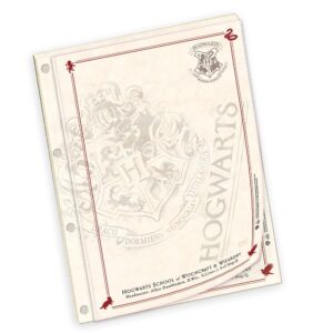 Refil Fichário Universitário BLOCO DE CARTAS Harry Potter - DAC