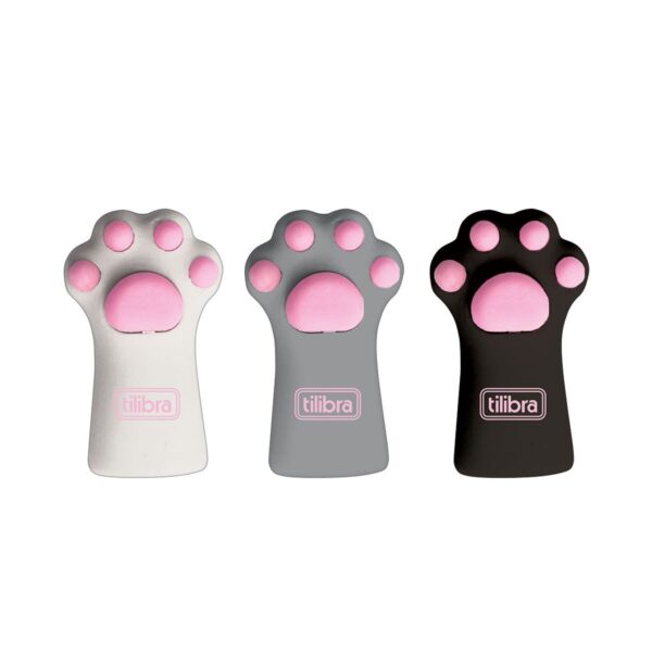 Borracha Ponteira Purrfect Tilibra - Blister 3 Und