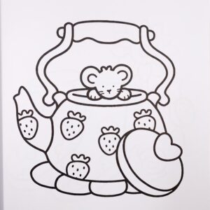 Livro de Colorir Cozy e Cute Coco Wyo ORIGINAL
