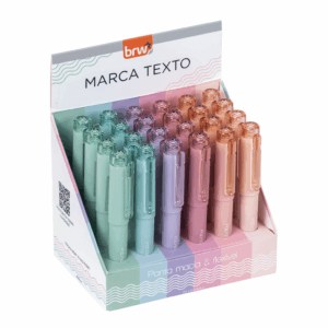 Marca Texto Pocket Pastel BRW - UND