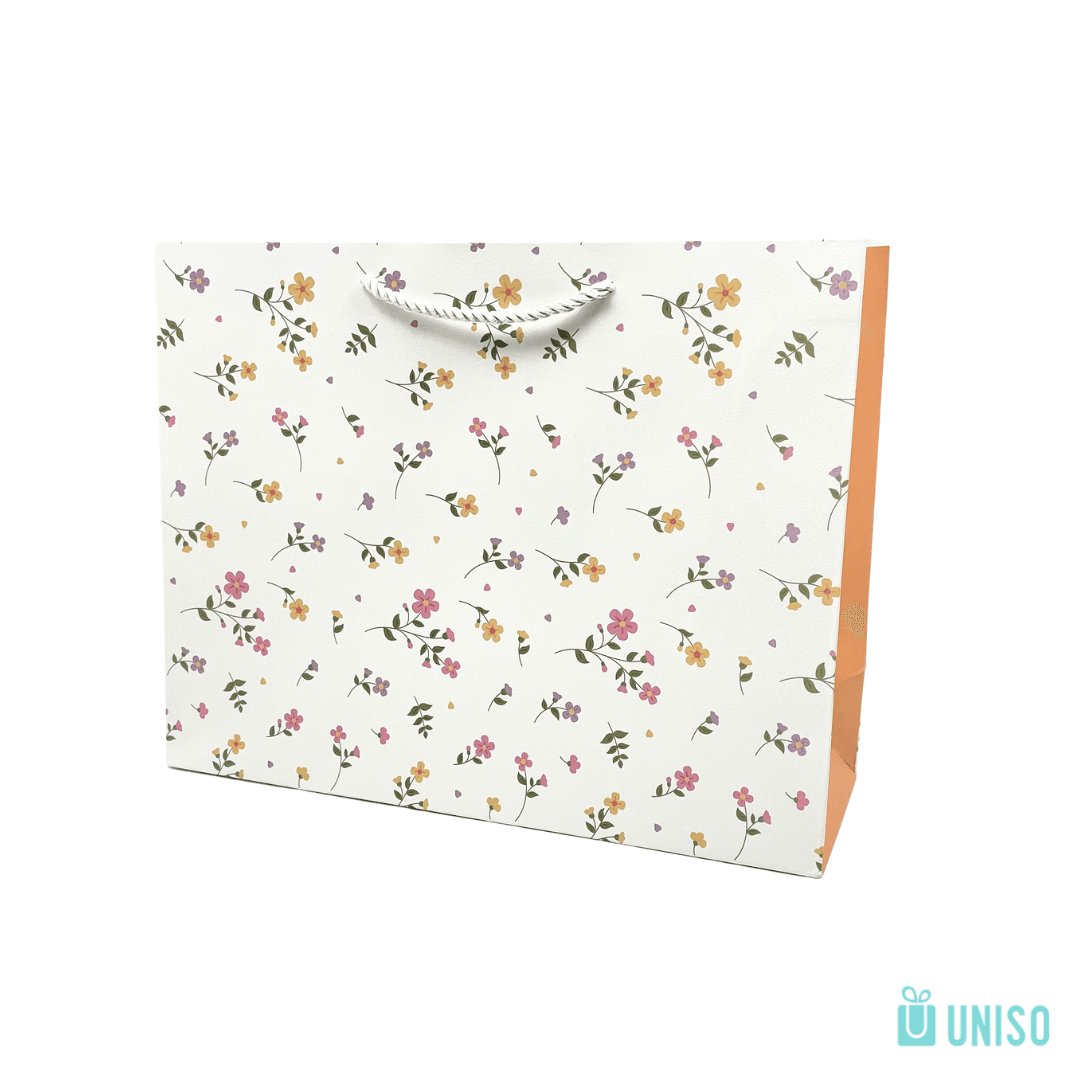 Embalagem Sacola Presente Primavera  32x26x11cm - UNISO  - UND