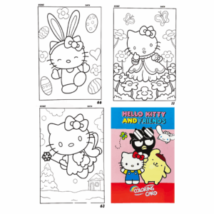 Card para Colorir Hello Kitty - UND