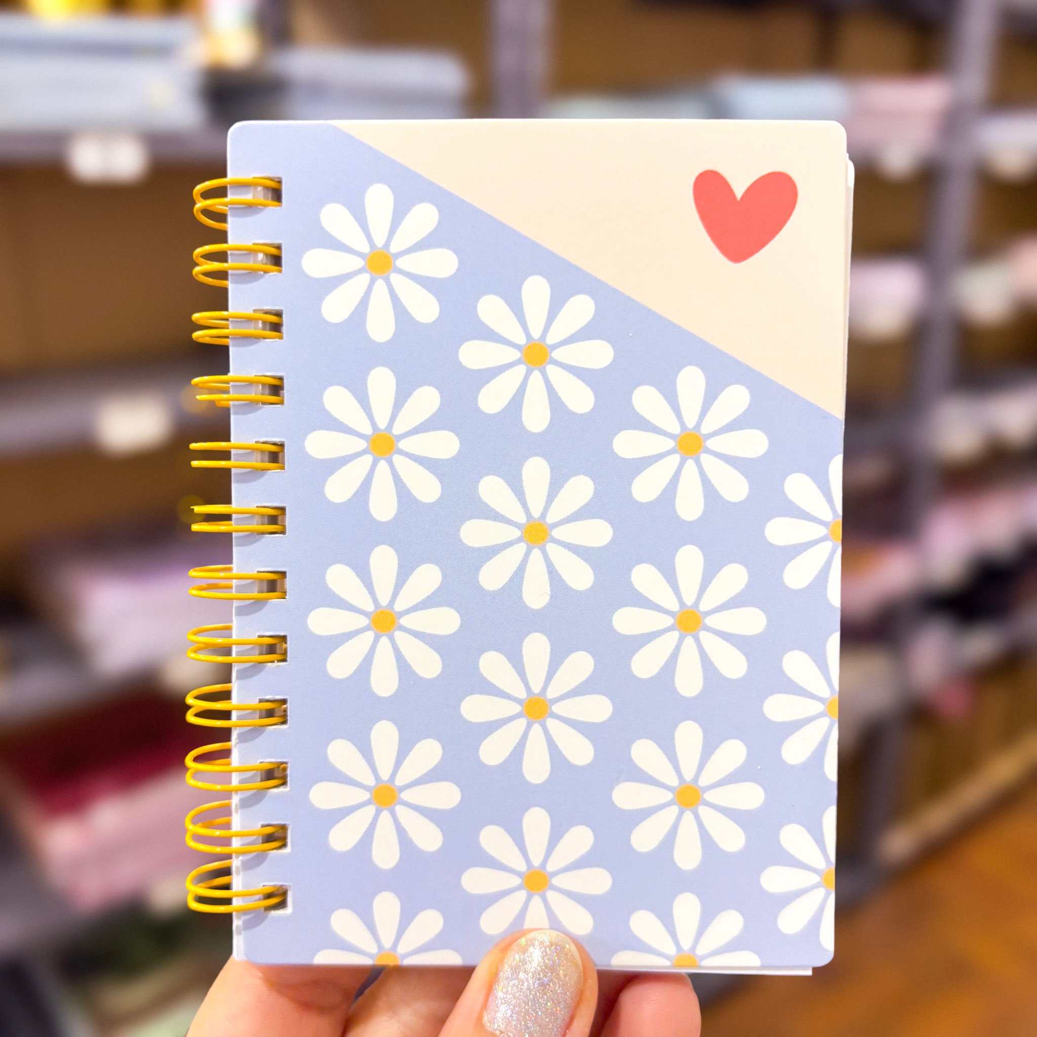 Caderno Aramado LOVE  A7 80 fls 8x11cm - TOKYO DESIGN - UND