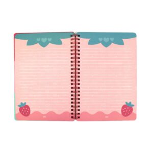 Caderno Hello Moranguinho com stickers DAC