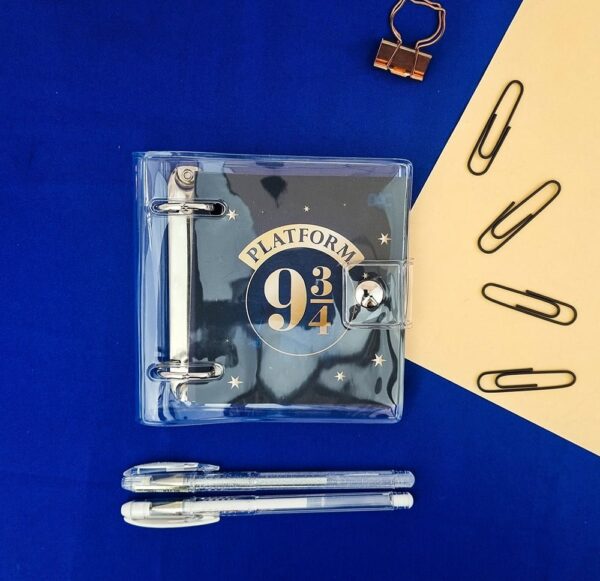 Mini Fichário Harry Potter PVC Cristal DAC