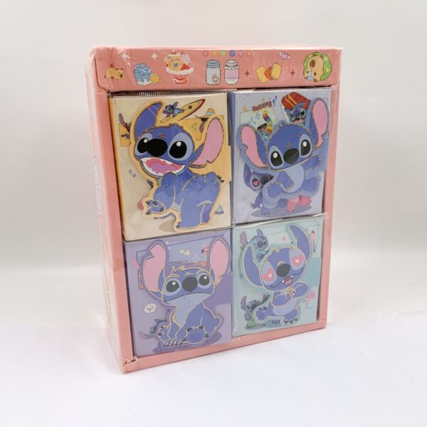 Bloco de Notas Adesivado Sanfona STITCH - CX 40 UND