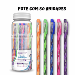 Caneta Esferográfica Perfumada Wow 0.7mm Jocar Office Leo e leo