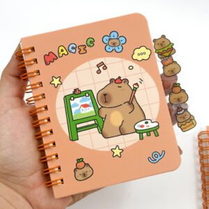 Mini Caderno c/ Divisórias Capivara - UND
