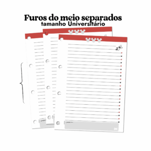 Fichário Universitário Disney Mickey com elástico DAC