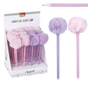Caneta Esferográfica Apagável 0.7mm Pompom - BRW - 4 UND