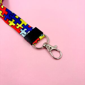 Cordão Estampado Autismo s/ Engate - 1 Und