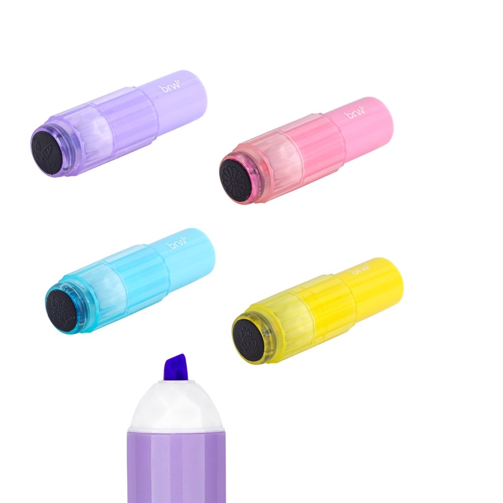 Marca Texto Divertido Pompom - BRW - CX 12 UND