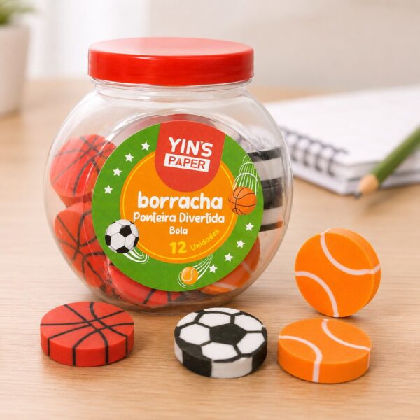 Borracha Ponteira Bolas - YINS PAPER - POTE 12 UND