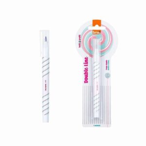 Marcador Double Line tutti frutti BRW