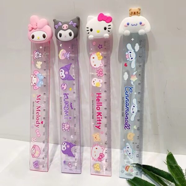 Régua Turma Hello Kitty - Cx 48 Und
