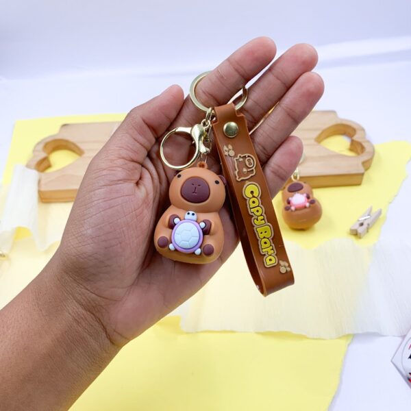 Chaveiro Luxo Capivara Tartaruga Color  - UND