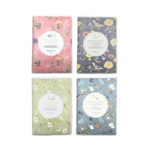 Caderno A6 Capa Protetora FLOR 9,5x13,4cm - UNISO - UND