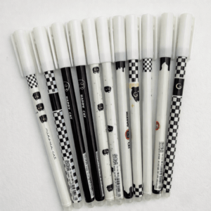 Caneta Gel Estampada Gatinho Preto - IMPORTADO - CX 12 UND
