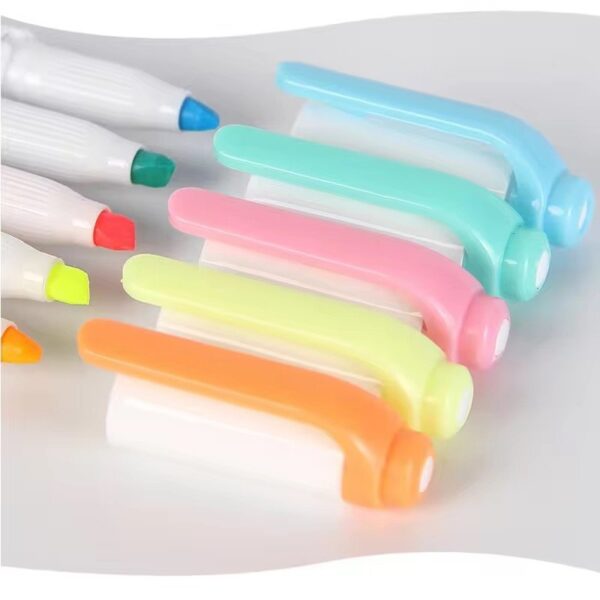 Marca Texto 2 Pontas Color Importado 5 Cores