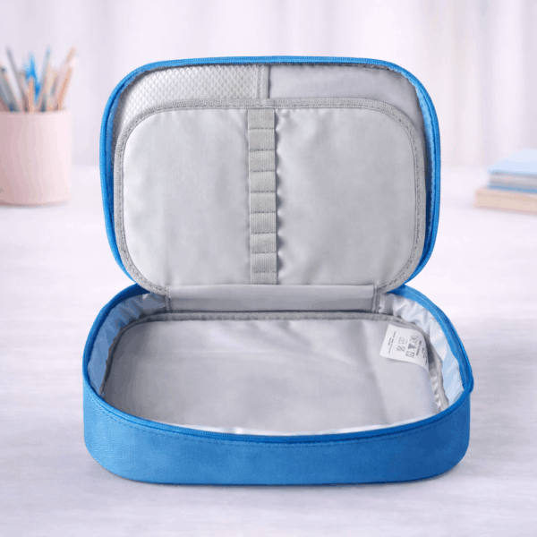 Estojo Box Porta Objetos Teen AZUL - FOFY - UND