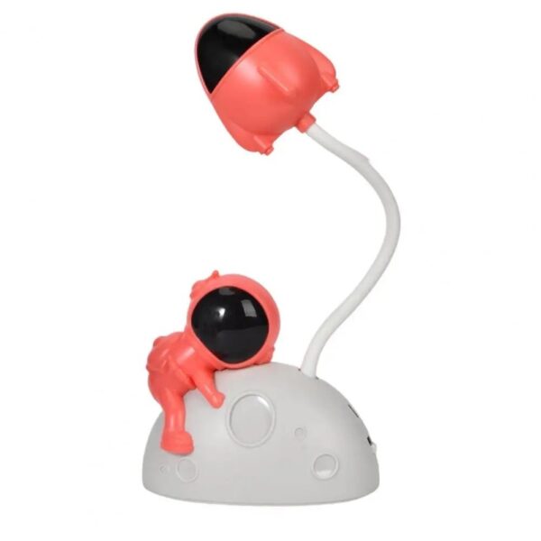 Luminária de Mesa Flexível USB Astronauta Lua