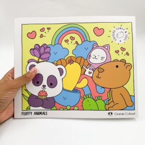 Livro de Colorir Fluffy Animals - CIRANDA - UND