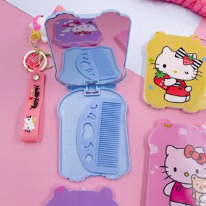 Espelho de Bolsa Fofo Hello Kitty